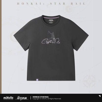 T-Shirt [Honkai Star Rail] - Type C Anthracite - Castorice Impressions