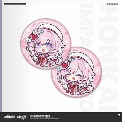 Badge Lenticulaire [Honkai Impact 3rd] - Elysia - HONKAI MEME Series