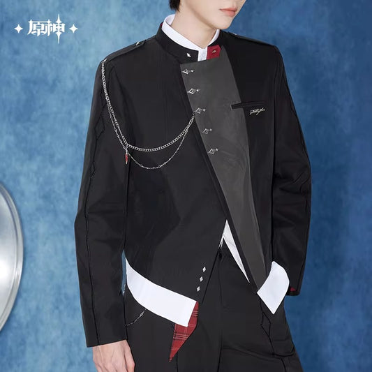 (Vente limitee jusqu'au 12 Mars 2026) Veste [Genshin Impact] - Noir - Tartaglia Impression