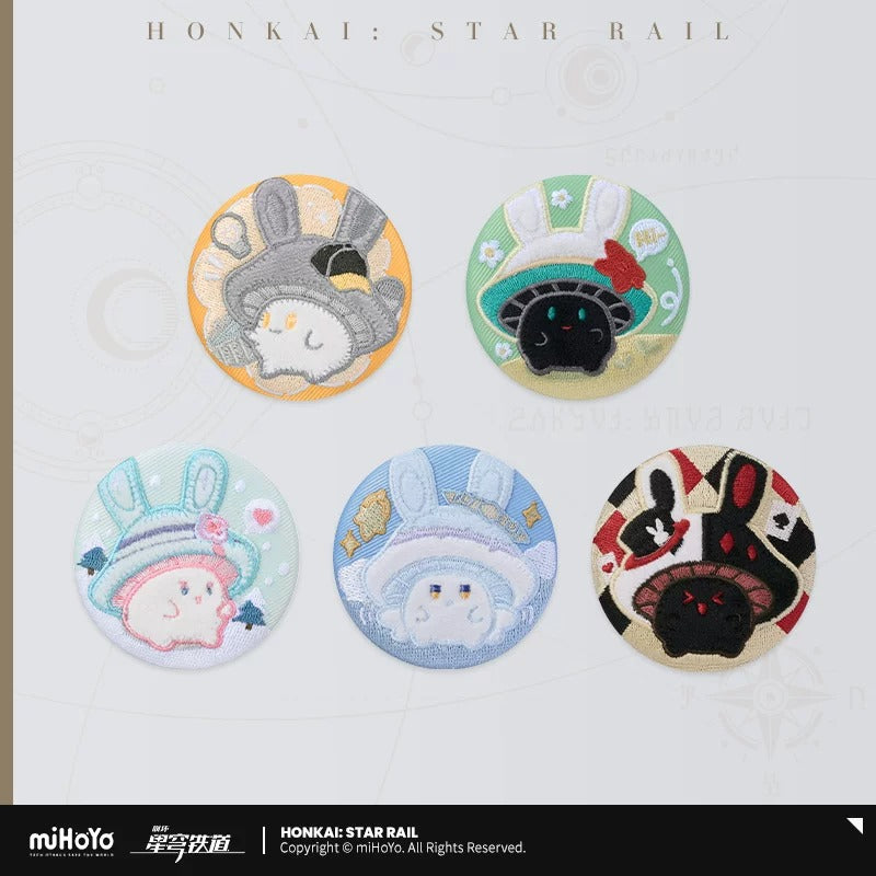 Badge Brodé [Honkai: Star Rail] - Sparxie's Mushroom Rabbit