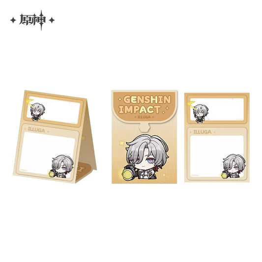 Stand Up Notepad [Genshin Impact] - Iluga- Emoji / Emoticones Series