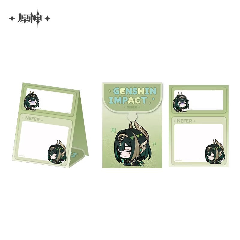 Stand Up Notepad [Genshin Impact] - Nefer - Emoji / Emoticones Series