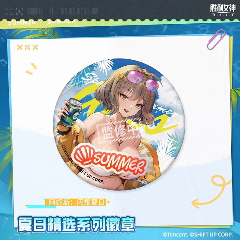 Badge [Goddess of Victory: Nikke] - Summer series