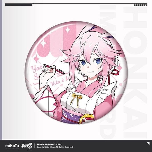Badge [Honkai Impact 3rd] - Yae Sakura - La Vita a Bella - Cafe Valkyries series