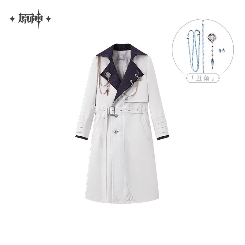 Manteau Avec Broche [Genshin Impact] - Fatui Harbinger Impressions - Frost and Flames Series