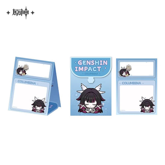 Stand Up Notepad [Genshin Impact] - Columbina - Emoji / Emoticones Series