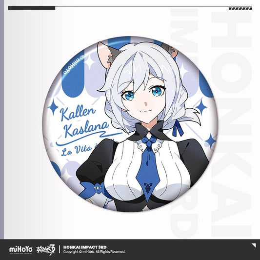 Badge [Honkai Impact 3rd] - Kallen - La Vita a Bella - Cafe Valkyries series