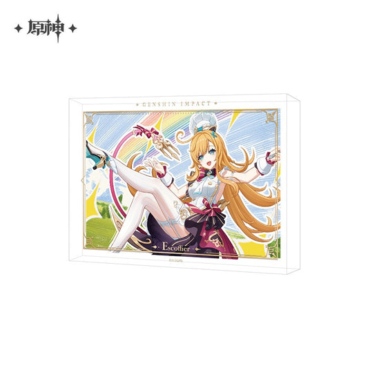 Acrylic Block Light Up [Genshin Impact] - Escoffier - Character PV series vol.2