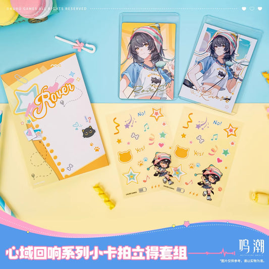 Set de mini-cartes & Polaroid [Wuthering Waves] - Rover Female - Somnoire Echoes