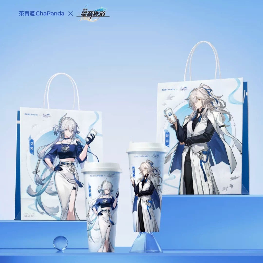 Gobelets et Sac Papier Set [Honkai: Star Rail] Yao Guang et Jing Yuan - ChaPanda Collab 2026