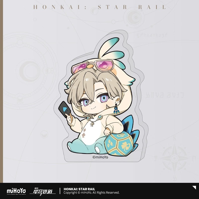 Mini Acrylic Stand [Honkai: Star Rail] - Chibi - Boy's Dormitory