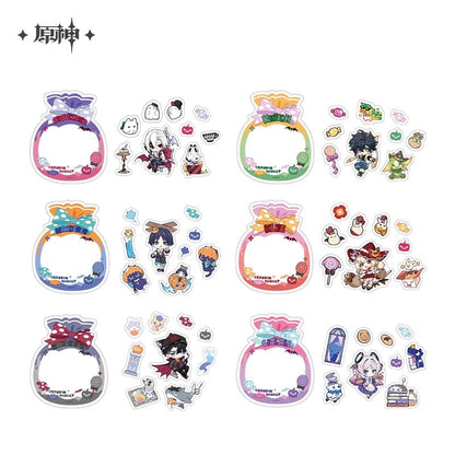 Protection de badge PVC + Sticker Set [Genshin Impact] - Twilight Whimsy Collection