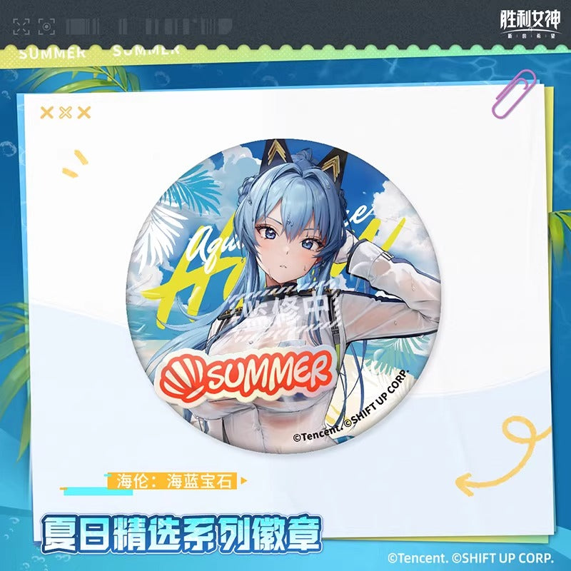 Badge [Goddess of Victory: Nikke] - Summer series