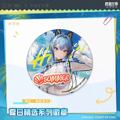 Badge [Goddess of Victory: Nikke] - Summer series
