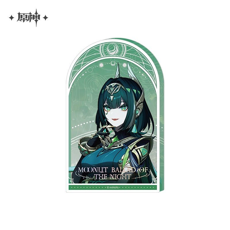 Acrylic Block [Genshin Impact] - Moonlit Ballad of the Night - Prelude to Moonlight PV