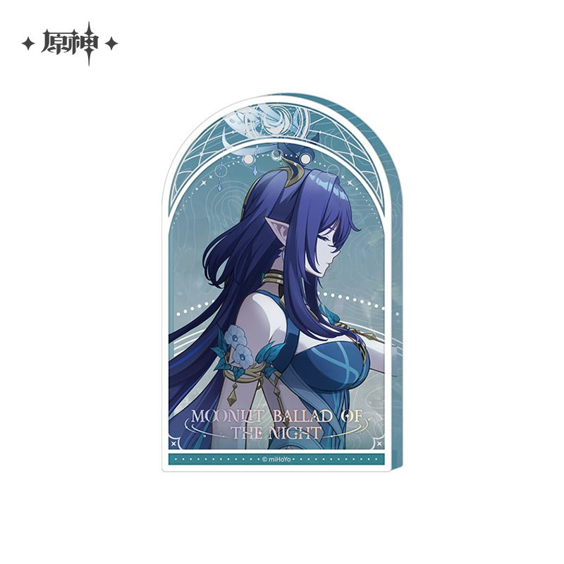 Acrylic Block [Genshin Impact] - Moonlit Ballad of the Night - Prelude to Moonlight PV