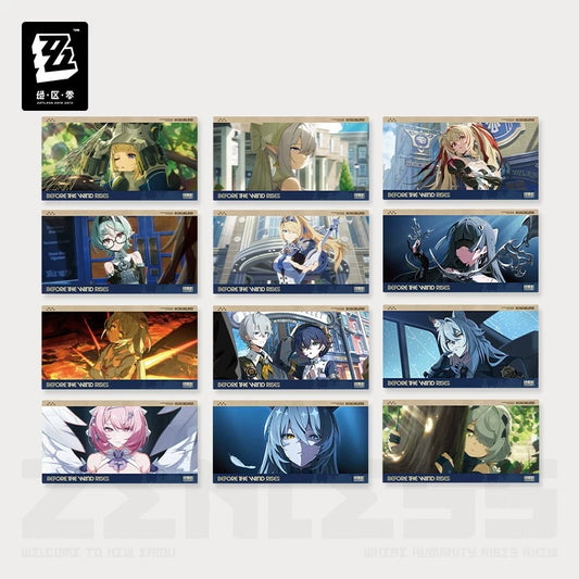 Set de Cartes Postales de Collection [ZZZ Zenless Zone Zero] - Before the Wind Rises