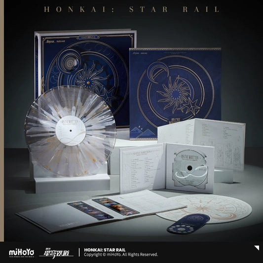 CD VINYLE OST Coffret Gift Box au Gel Colore Luminescent [Honkai: Star Rail] - As I've Written - Physical Collector Limited Edition