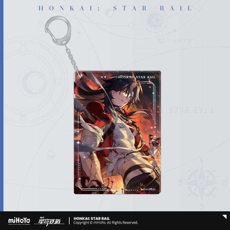 Acrylic Keychain [Honkai: Star Rail] - Blade Mortenax - Reforged in Hellfire - Cône lumineux vol.20