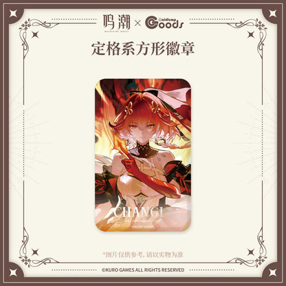 Badge Rectangulaire [Wuthering Waves] - Cherished Moments - Maidjump Collab Goods