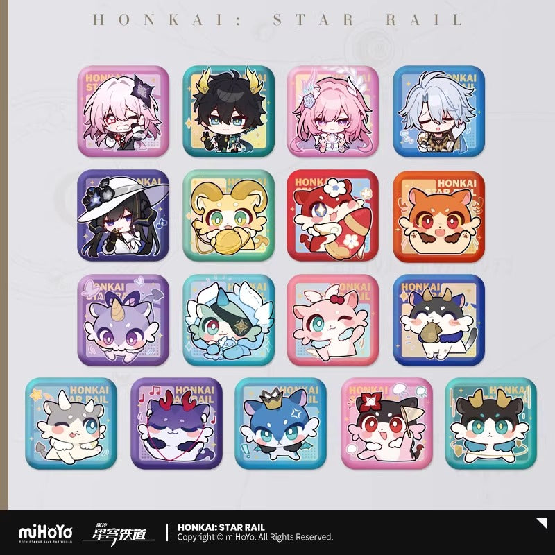 Badge [Honkai: Star Rail] - Série Emoticônes / Sticker vol.7