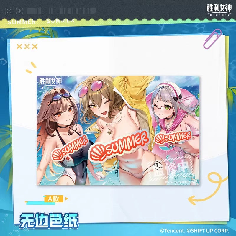 Borderless Shikishi [Goddess of Victory: Nikke] - Summer series