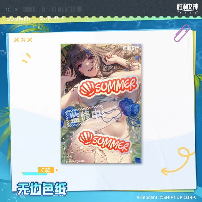 Borderless Shikishi [Goddess of Victory: Nikke] - Summer series