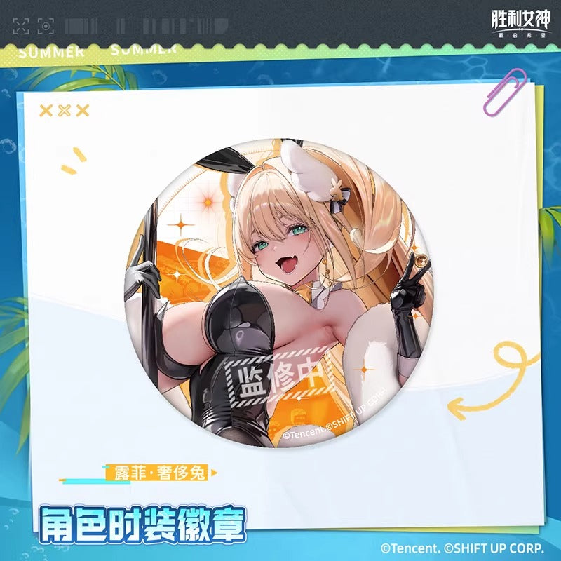 Badge [Goddess of Victory: Nikke] - Character Costume - Summer series