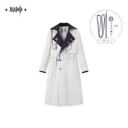 Manteau Avec Broche [Genshin Impact] - Fatui Harbinger Impressions - Frost and Flames Series