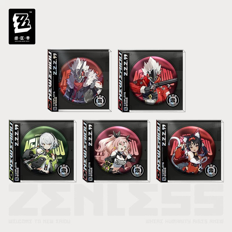 Badge [ZZZ Zenless Zone Zero] - Cunning Hares - Portrait Series