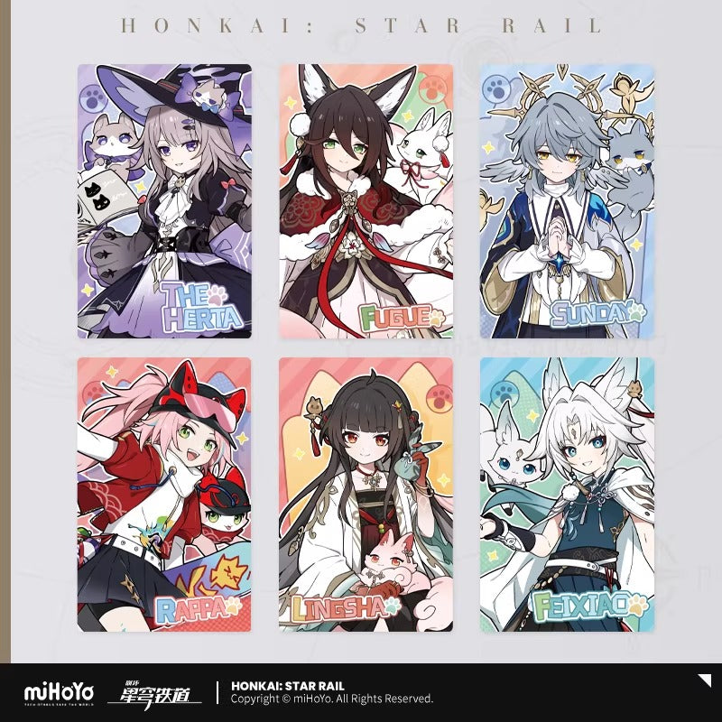 Carte Laser [Honkai: Star Rail] - Little Cat Series Vol.6