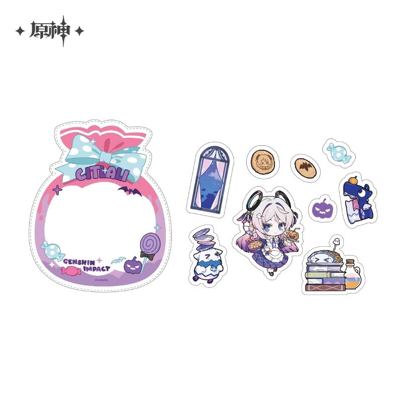 Protection de badge PVC + Sticker Set [Genshin Impact] - Twilight Whimsy Collection