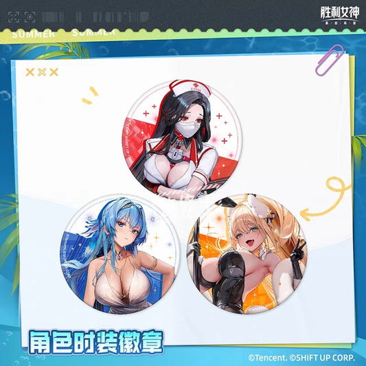 Badge [Goddess of Victory: Nikke] - Character Costume - Summer series