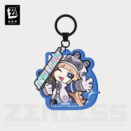 Acrylic Strap [ZZZ Zenless Zone Zero]  - External Strategy Department - Chibi Series