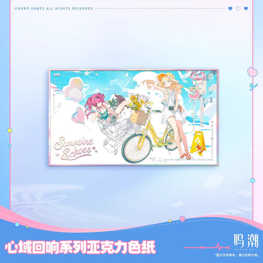 Acrylic Shikishi [Wuthering Waves] - Cartethyia & Lupa - Somnoire Echoes