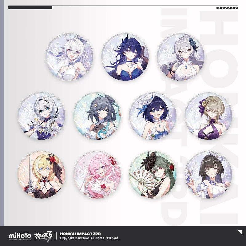 Badge [Honkai Impact 3rd] - 10th Anniversary Celebration - Star Invitation Dress series (Aleatoire)