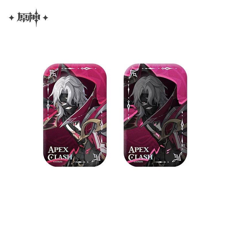 Badge et Acrylic Stand [Genshin Impact] - Apex Clash series