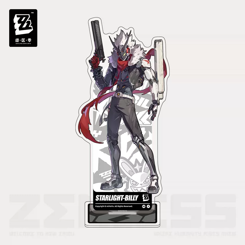 Acrylic Stand [ZZZ Zenless Zone Zero] - Cunning Hares - Portrait Series