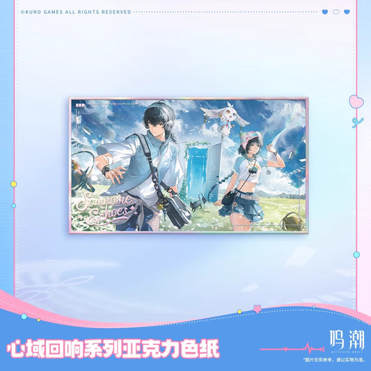 Acrylic Shikishi [Wuthering Waves] - Rover - Somnoire Echoes