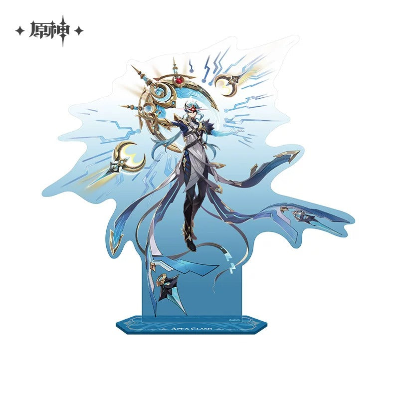 Badge et Acrylic Stand [Genshin Impact] - Apex Clash series