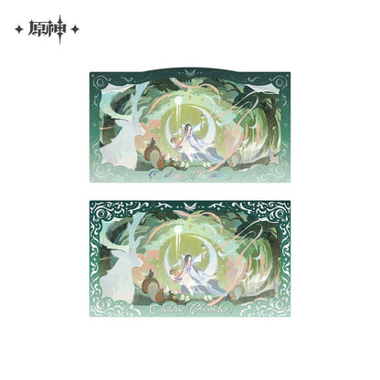 Badge et Cartes Commemoratives Set [Genshin Impact] - Selenic Chronicles series