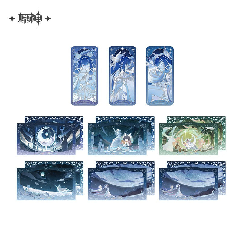 Badge et Cartes Commemoratives Set [Genshin Impact] - Selenic Chronicles series