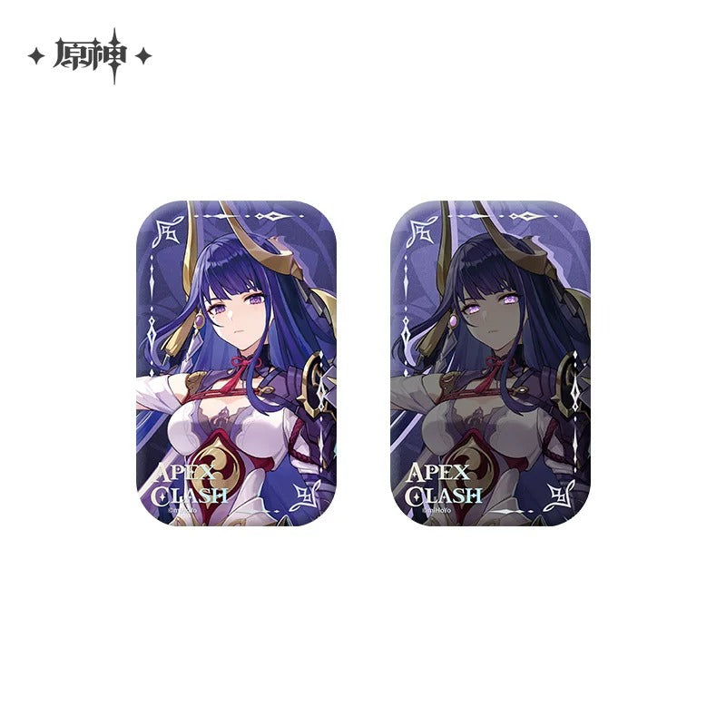 Badge et Acrylic Stand [Genshin Impact] - Apex Clash series
