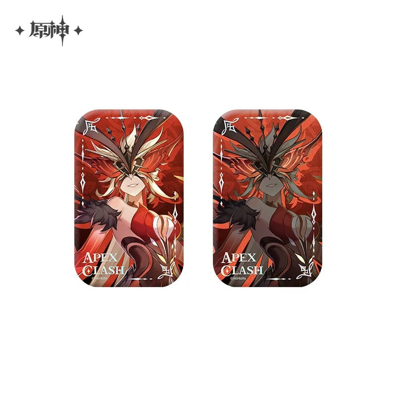 Badge et Acrylic Stand [Genshin Impact] - Apex Clash series