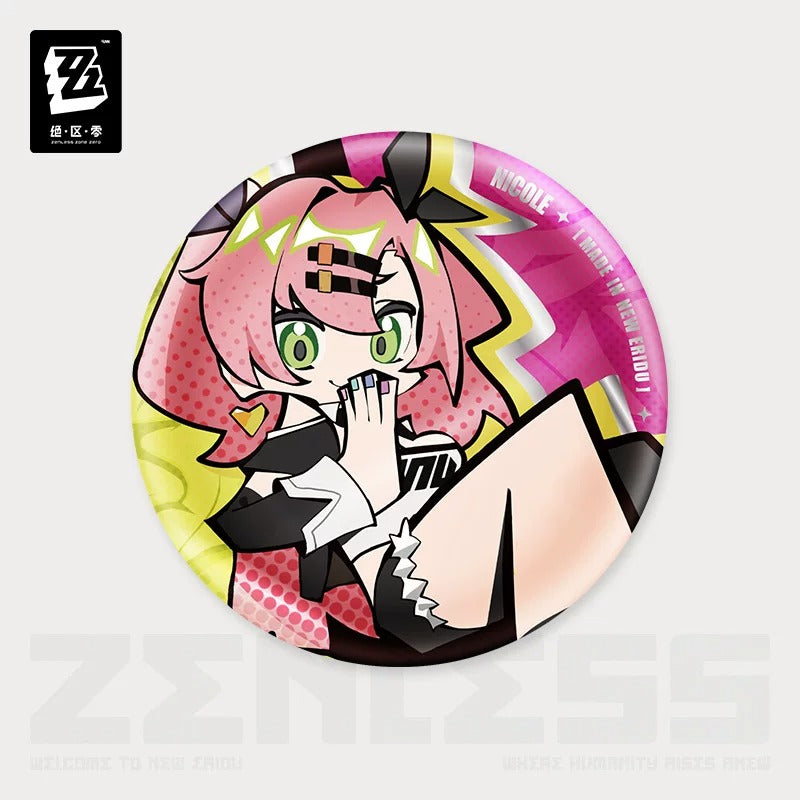Badge [ZZZ Zenless Zone Zero] - Cunning Hares - Chibi Series