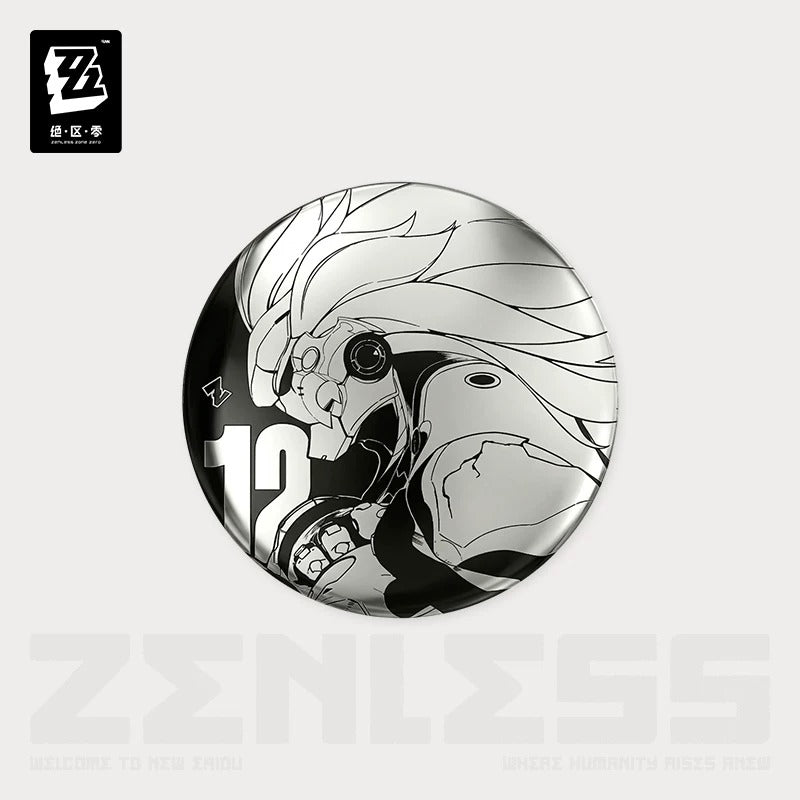 Mirroir Badge Metal [ZZZ Zenless Zone Zero] - Time Radio Part 2 Series