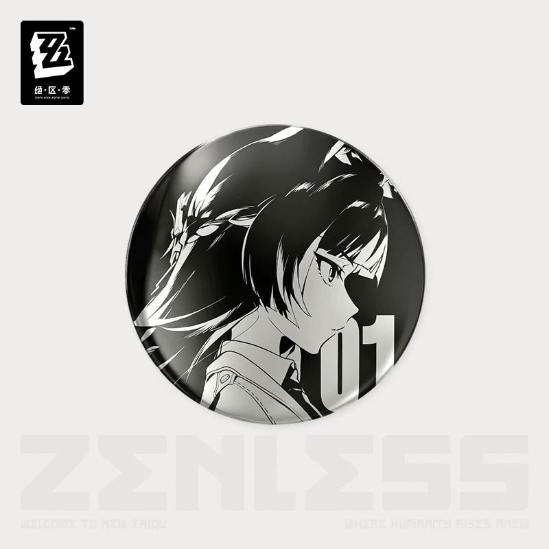 Mirroir Badge Metal [ZZZ Zenless Zone Zero] - Time Radio Part 2 Series
