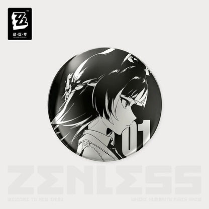 Mirroir Badge Metal [ZZZ Zenless Zone Zero] - Time Radio Part 2 Series