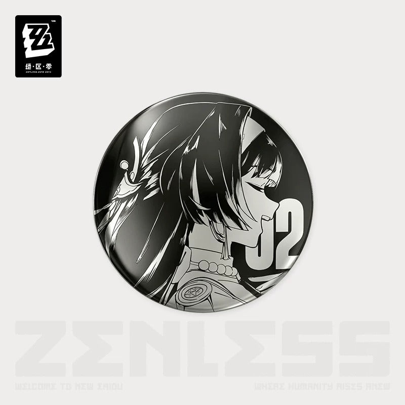 Mirroir Badge Metal [ZZZ Zenless Zone Zero] - Time Radio Part 2 Series