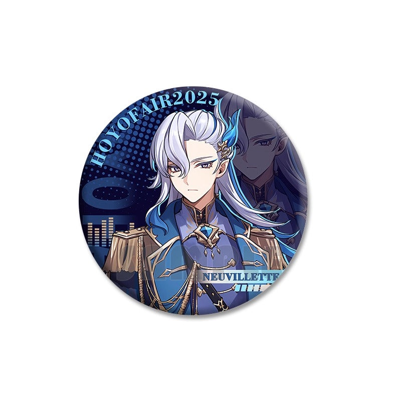 Badge [Genshin Impact] - Neuvillette - Hoyofair 2025 Dimensional Detective Chronicles